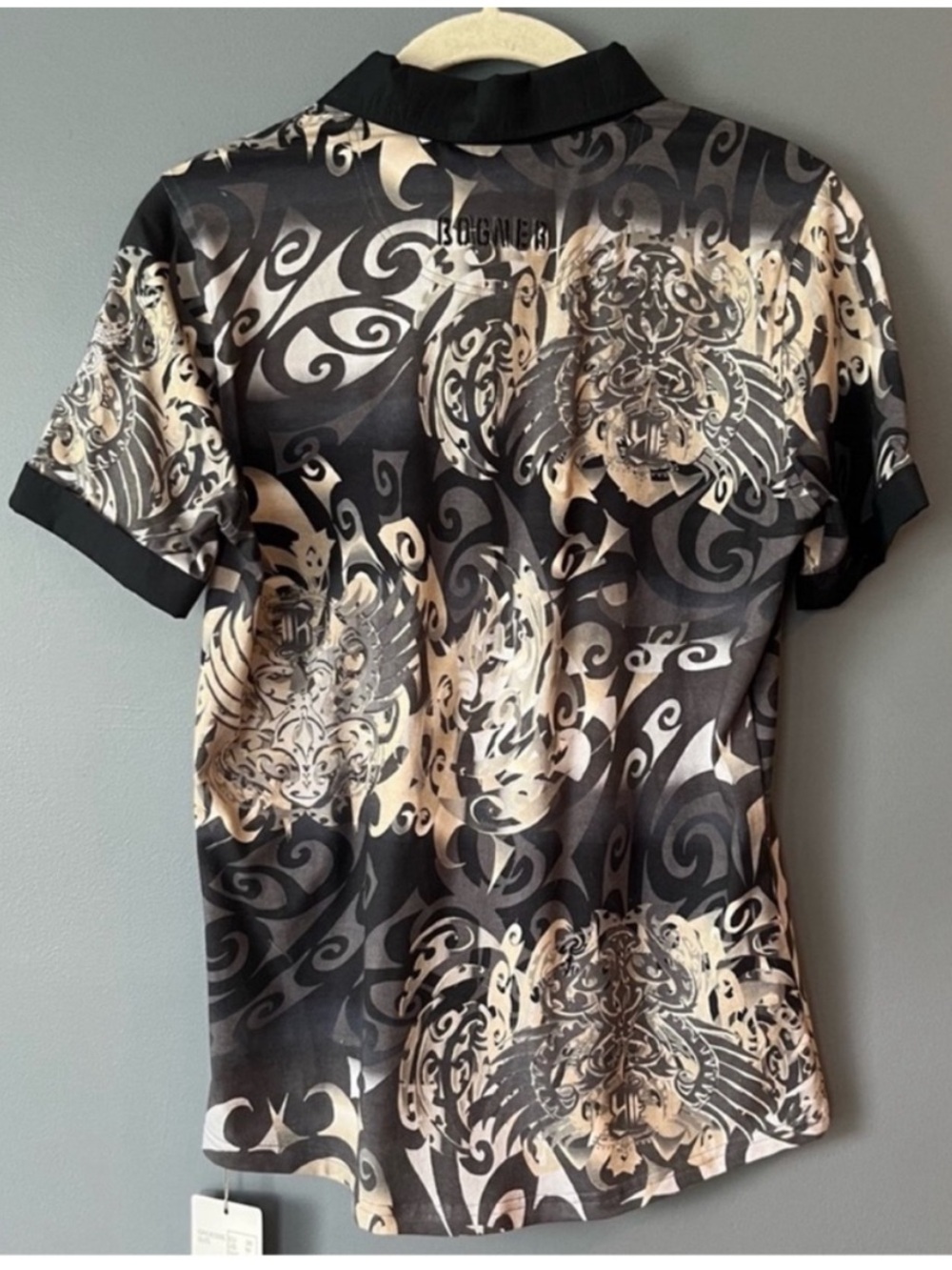 NWT Bogner Short Sleeve Printed Polo - Picture 3 of 9